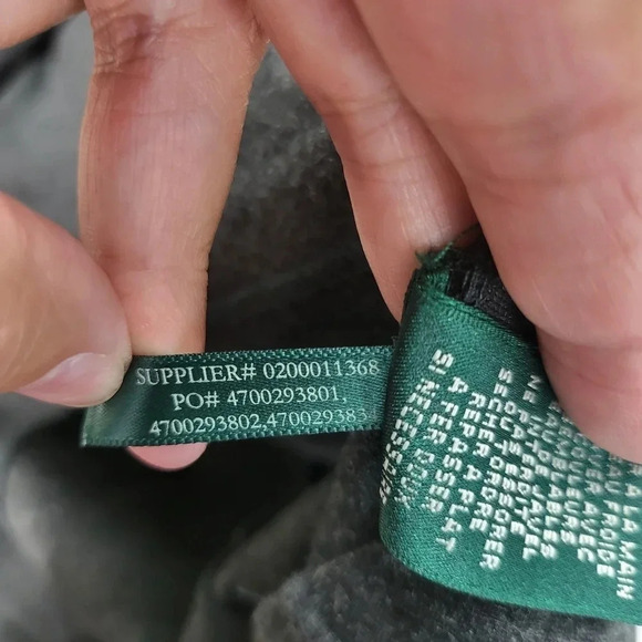 Lauren Ralph Lauren Gray Sleeveless Faux Leather Trim Dress Sz Large - Picture 7 of 10